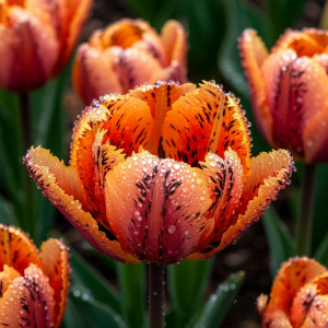 Тюльпан Литл Джем купить по цене от 199р. в интернет-магазине «Посадика» с доставкой почтой в в Дубнае и по всей России – [изображение №1].