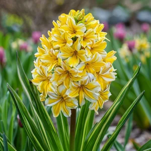 Гиацинт Кримсон Тайфун купить по цене от 2099р. в интернет-магазине «Посадика» с доставкой почтой в в Дубнае и по всей России – [изображение №1].