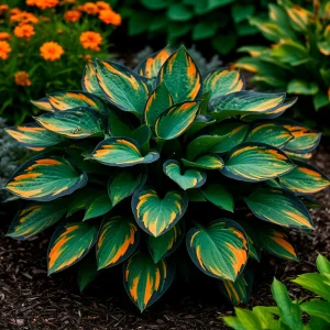 Хоста Бархатный Полог купить по цене от 560р. в интернет-магазине «Посадика» с доставкой почтой в в Дубнае и по всей России – [изображение №1].