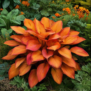 Хоста Солнечный Нектар купить по цене от 605р. в интернет-магазине «Посадика» с доставкой почтой в в Дубнае и по всей России – [изображение №1].